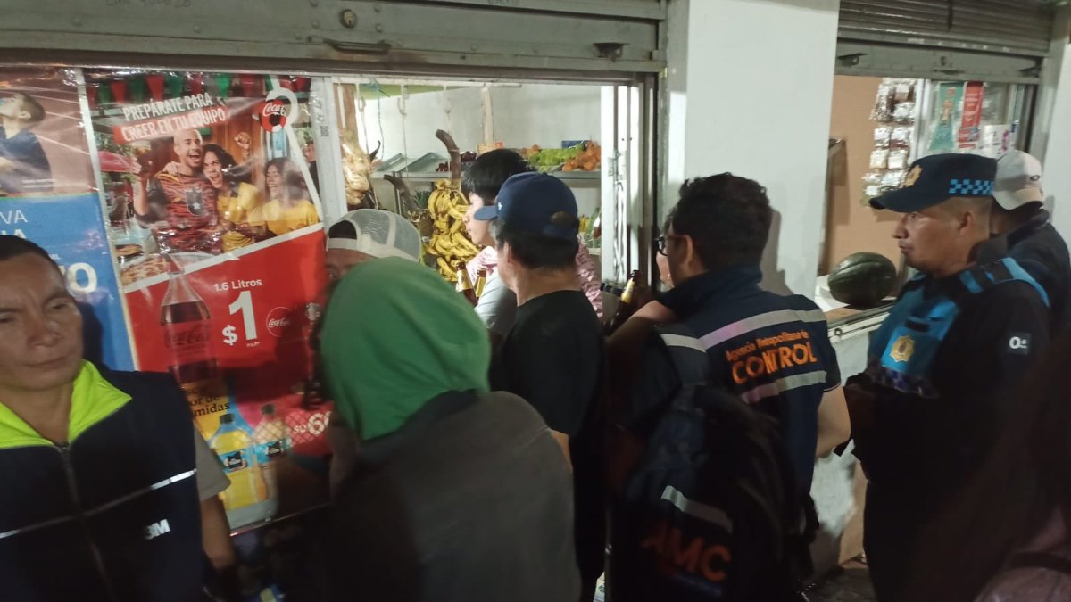 La AMC realizó operativos en la parroquia rural de Quito.