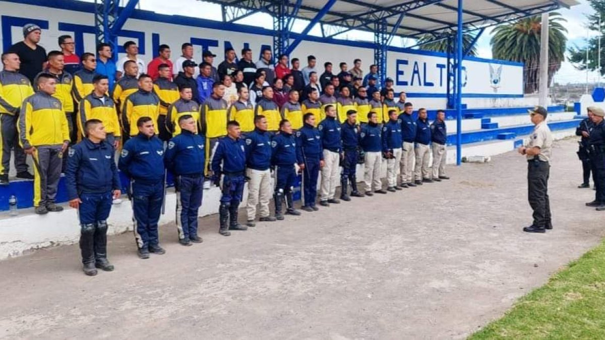Durante la capacitación realizada por parte de la Policía Nacional.