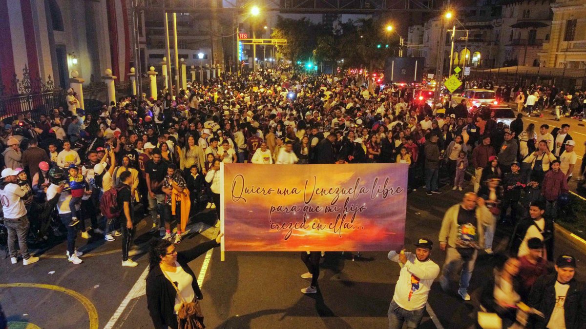 Ciudadanos venezolanos en Perú.