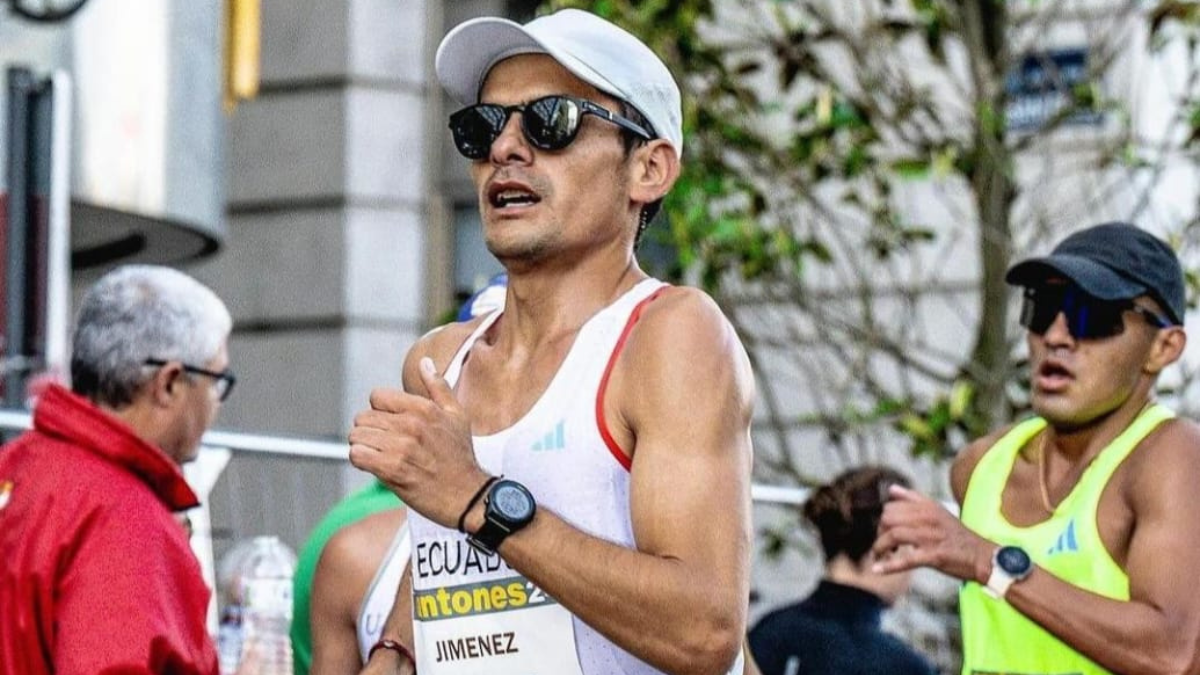 Jordy Jiménez representará a Ecuador en los 20 km marcha en París 2024.