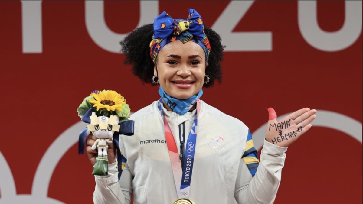 Dajomes fue la primera mujer ecuatoriana en lograr una medalla de oro en Juegos Olímpicos.