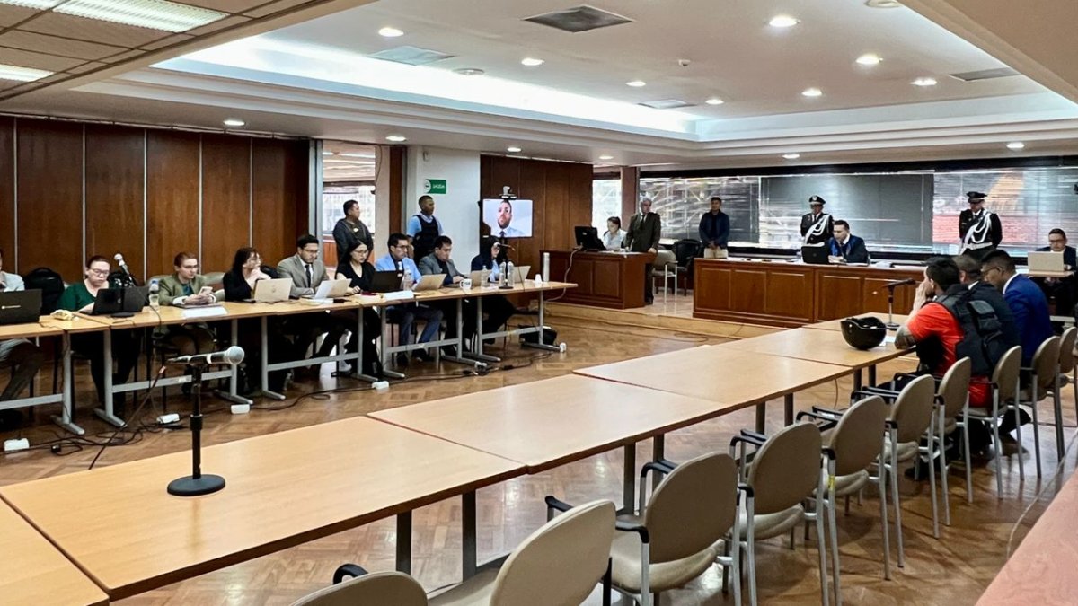 La audiencia de procedimiento abreviado de Daniel Salcedo se instaló este 30 de julio de 2024.