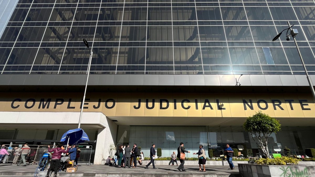 Edificio de la Unidad Judicial Norte, en Quito.