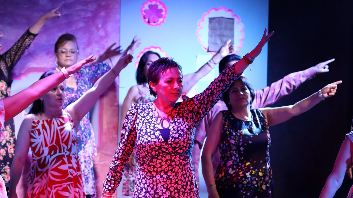 El musical cuenta una historia romántica y cómica sobre dos amigos que ingresan a un coro.