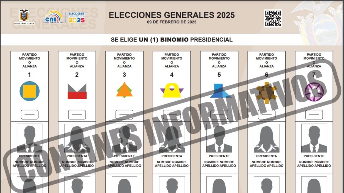 El CNE aprobó los diseños del material electoral, incluidos documentos y papeletas.