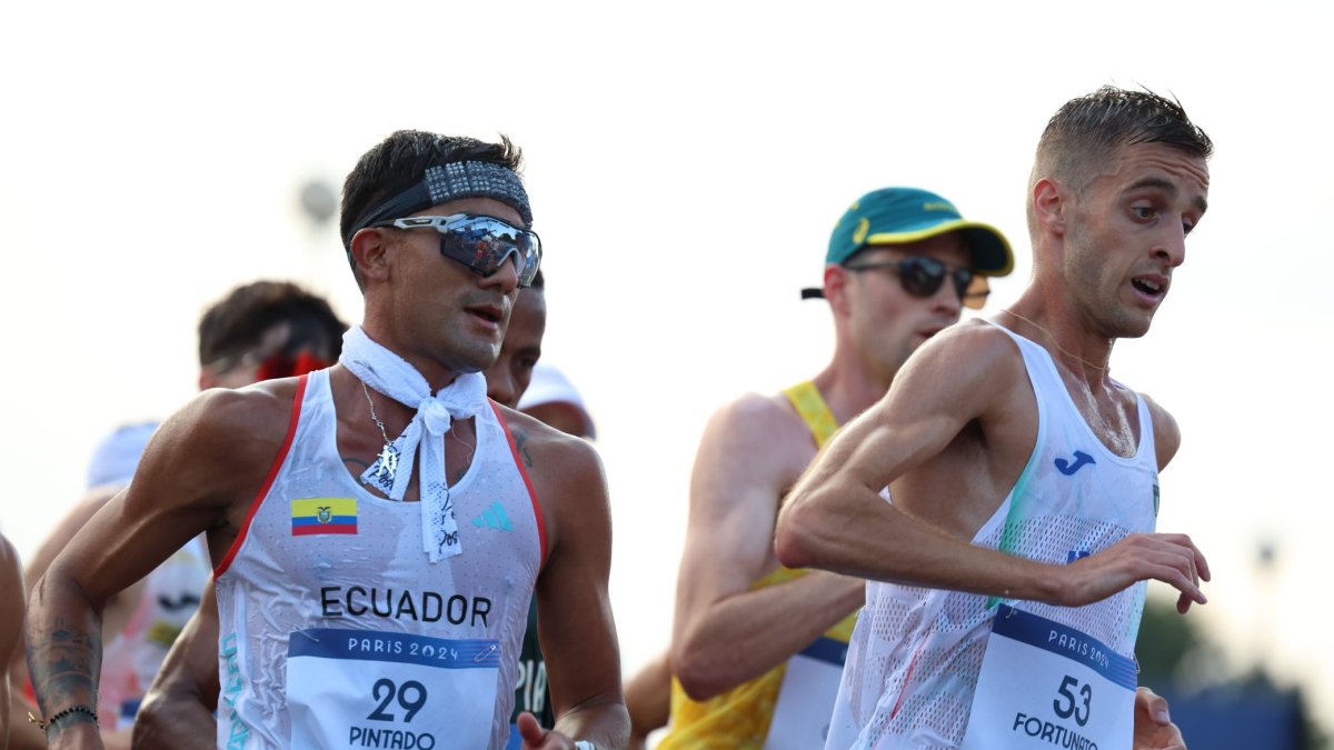 Elmarchista ecuatoriano pasa a la historia como el segundo campeón olímpico de la macha.
