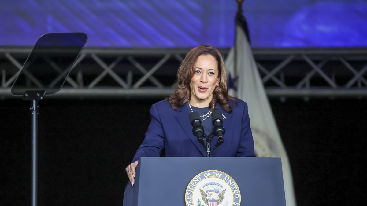 La vicepresidenta de EE.UU. Kamala Harris.