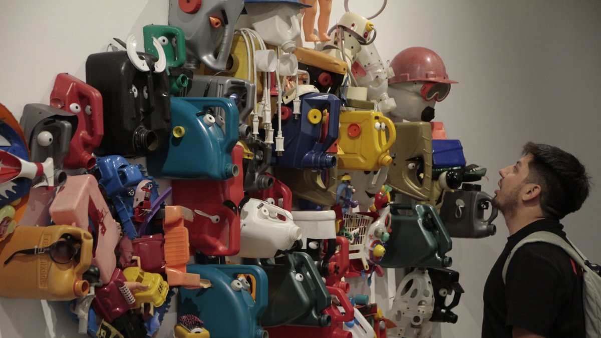 La muestra de Pablo Gamboa abrió sus puertas en el Centro Cultural Metropolitano de Quito.