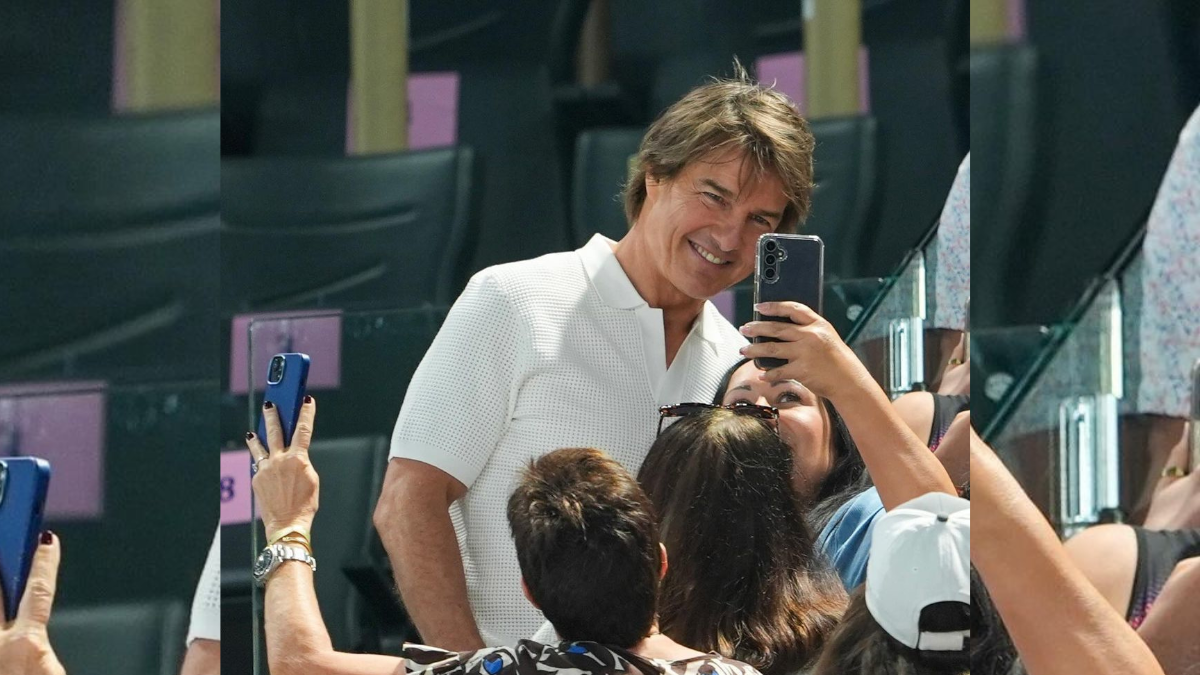 El público no se ha podido resistir al encanto de Tom Cruise.