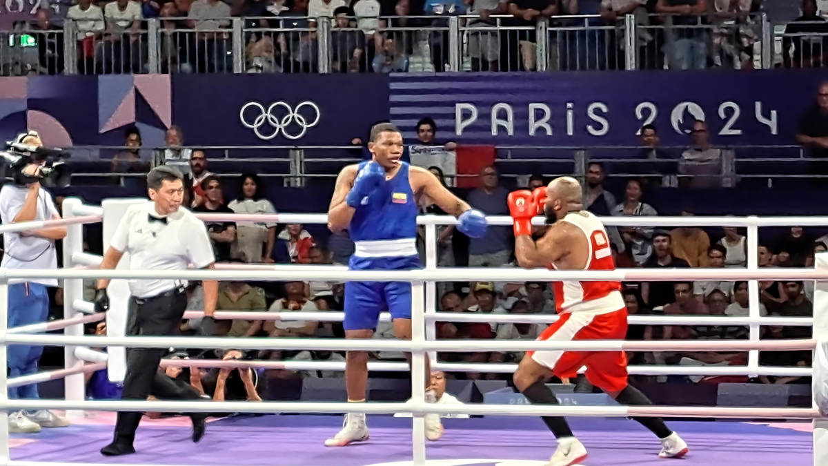 Gerlon Congo en su última competencia en París 2024.