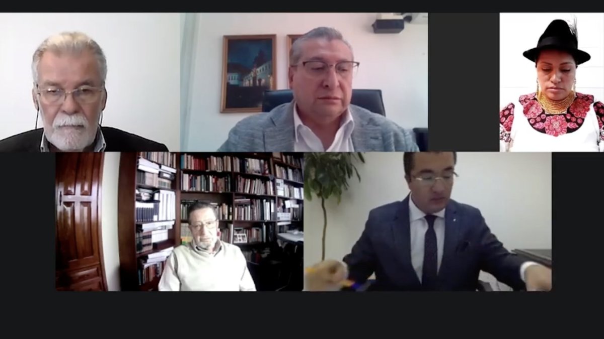 Sesión. Transmisión del Pleno del Consejo Nacional Electoral, este viernes 2 de agosto.