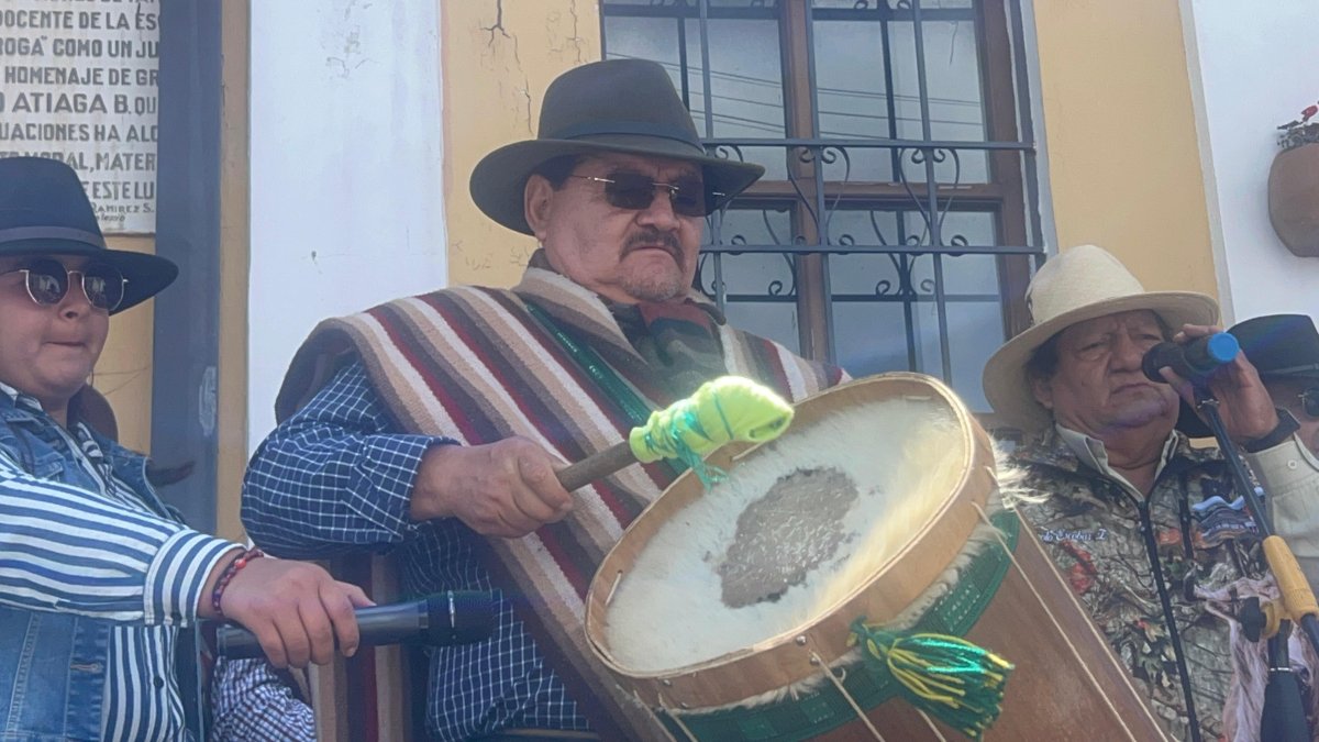 Ramito Vargas Pazmiño, presidente de la cooperativa de buses Tanicuchi y prioste de este año, dice que desde pequeño ha estado vinculado con los festejos a San Lorenzo.