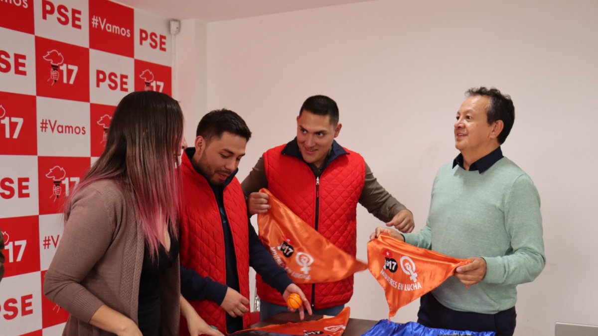 Quito. En 2023, Gustavo Vallejo, socialista, recibió críticas por candidatizar a Pedro Freile. “Fue por sobrevivencia”.