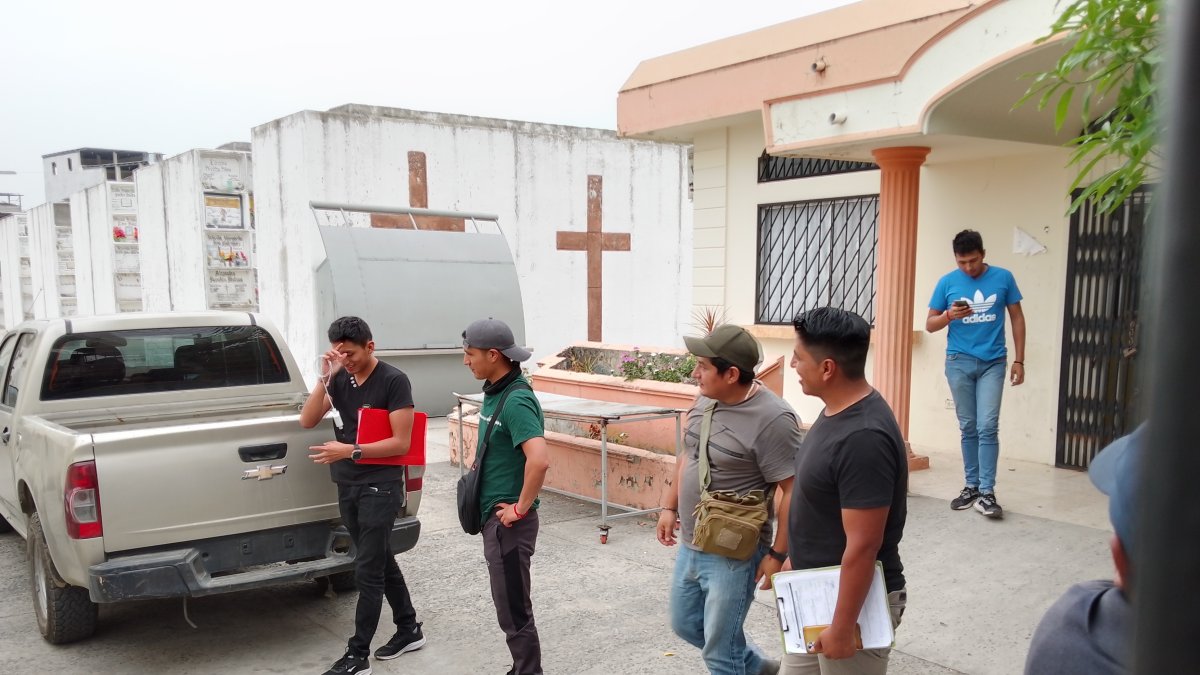 Hecho. Los moradores pidieron el levantamiento del cadáver.