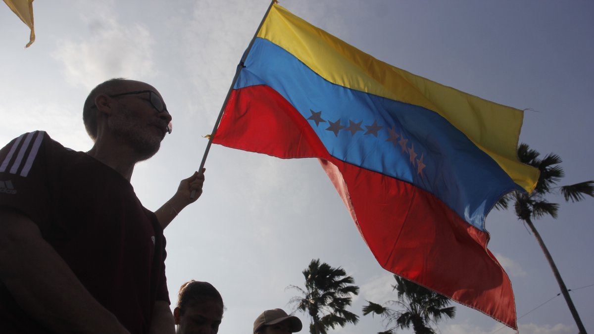 Fotografía de referencia de migrantes venezolanos.