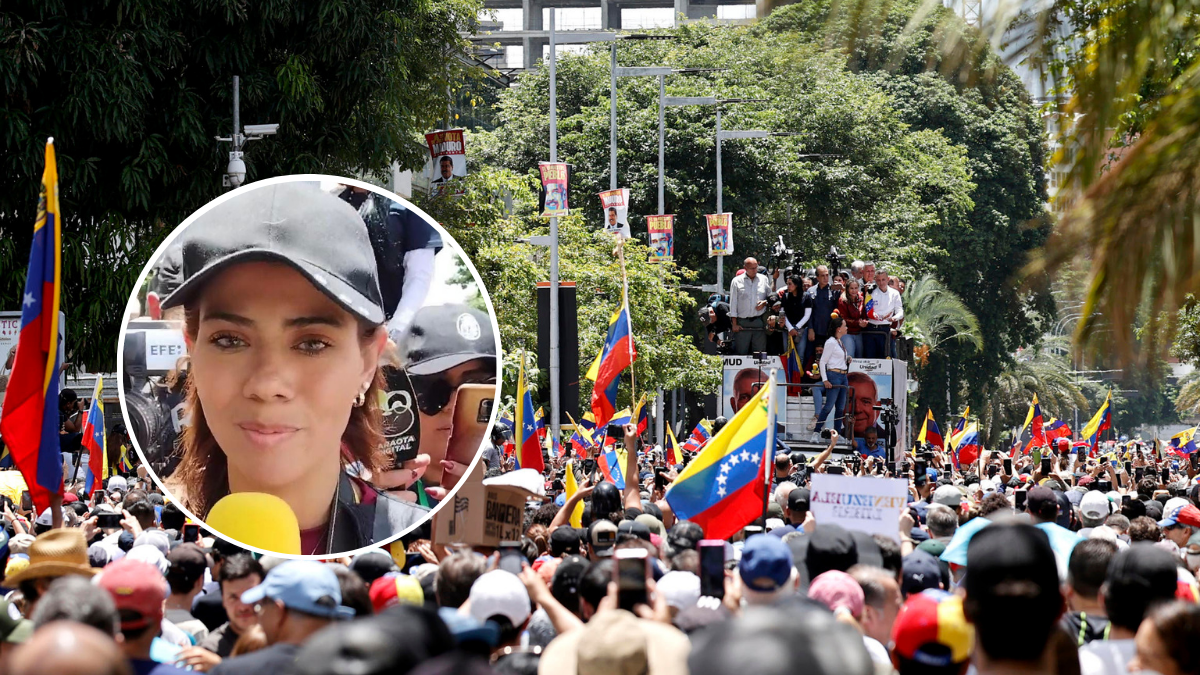 La periodista fue retenida cuando llegaba a su domicilio.