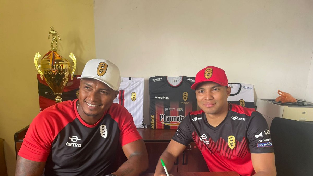 Antonio Valencia y Jefferson Montero antes en Inglaterra ahora en el equipo AV25.