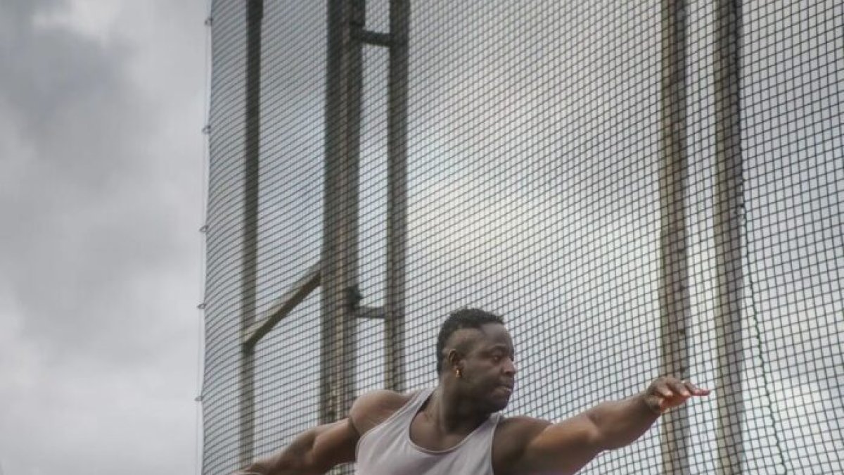 Julio Mendoza en sus sesiones de entrenamientos previo a los Juegos Olímpicos 2024