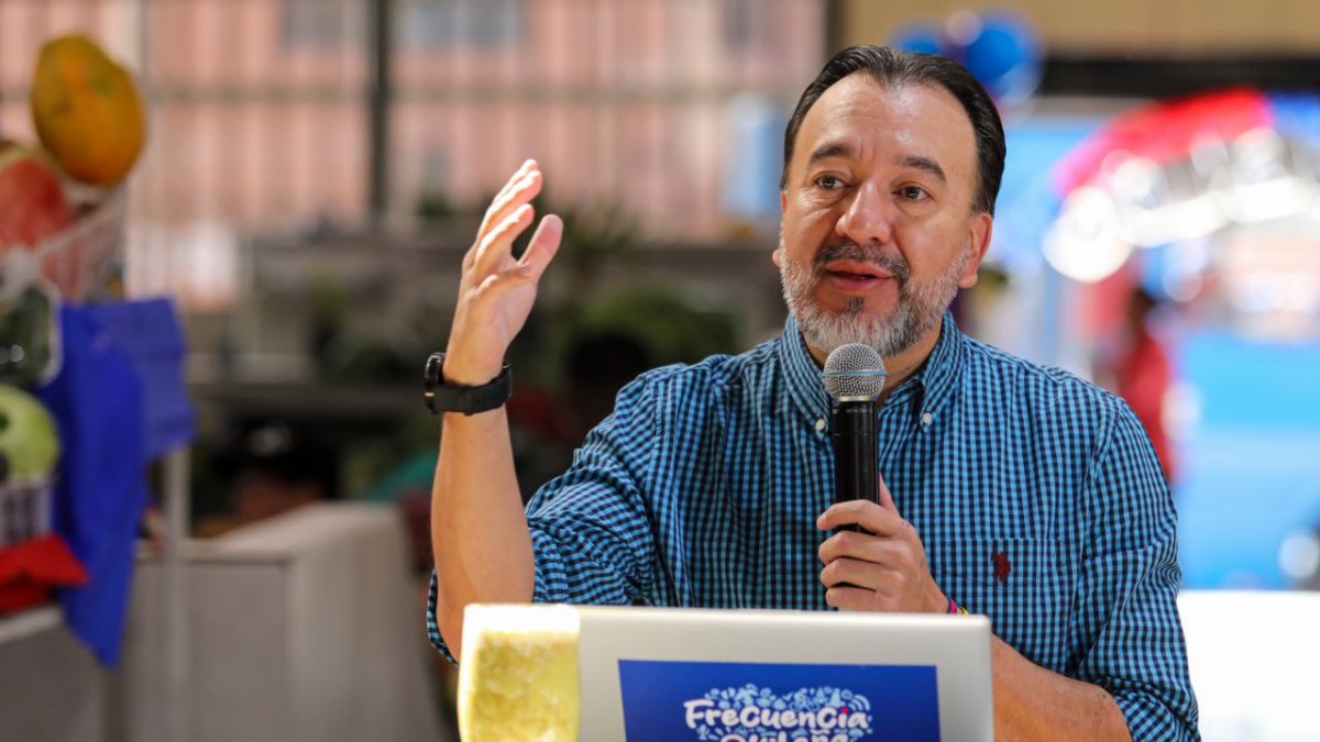 Pabel Muñoz durante su informe semanal de este 5 de agosto de 2024.