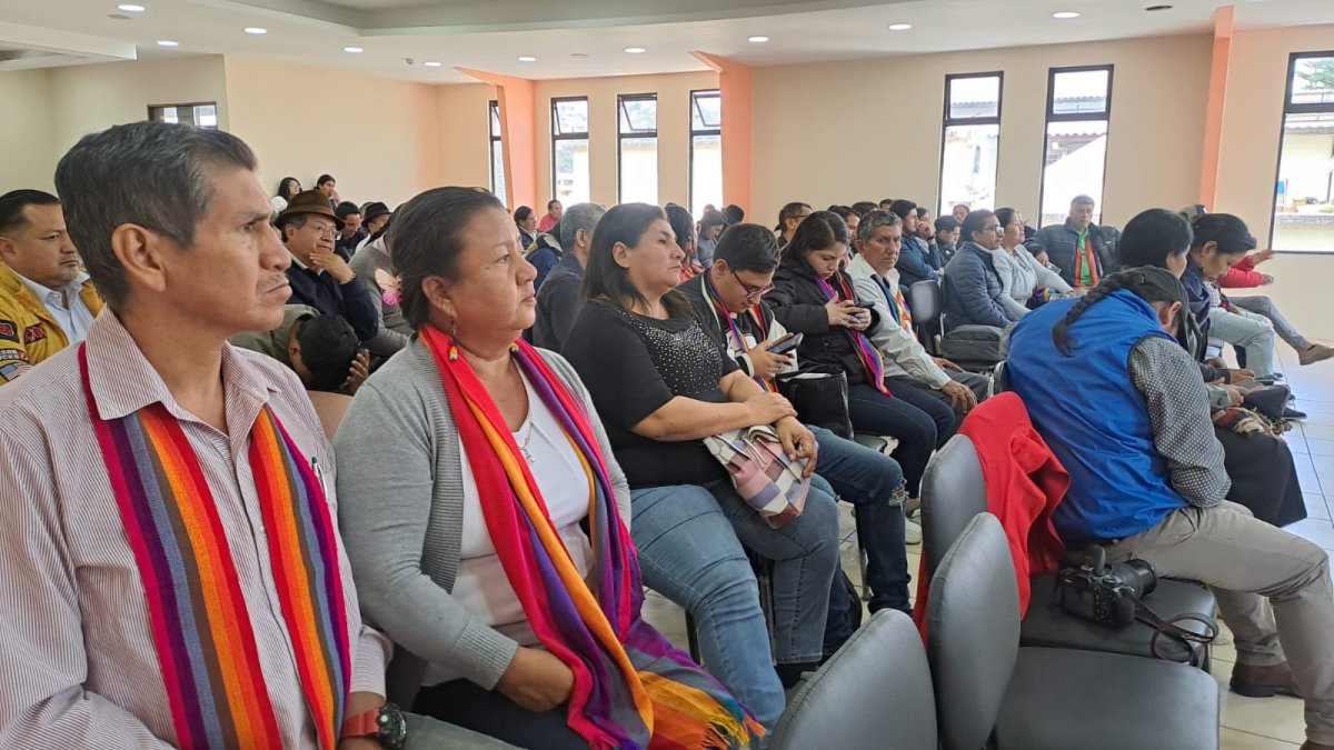 Previo a su convención, Pachakutik realizó su décimo Consejo Político este 5 de agosto.