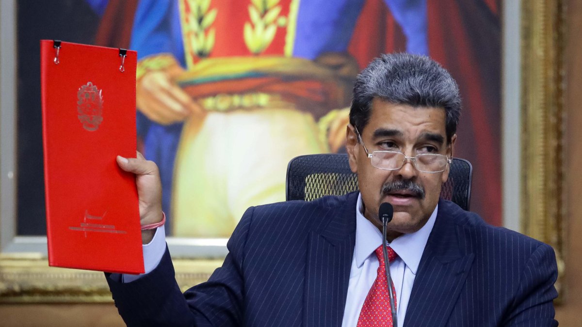 Foto de archivo del presidente de Venezuela, Nicolás Maduro.