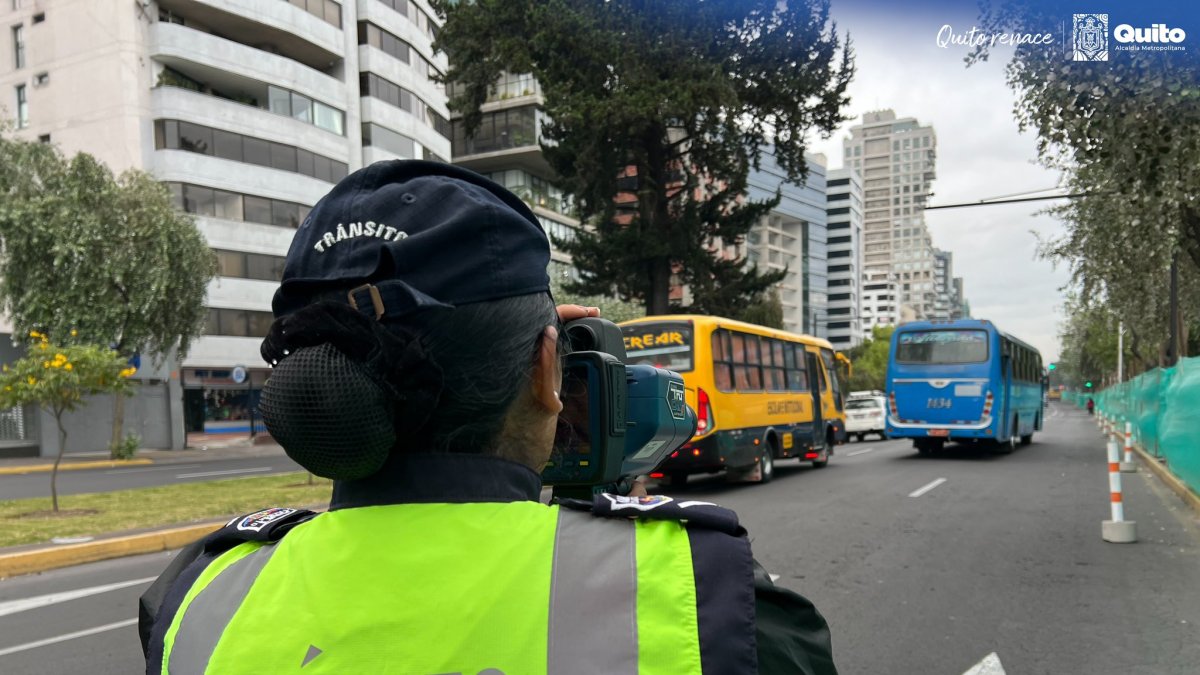 El de agosto también se realizaron operativos en la avenida De Los Shyris y Holanda, en el norte de Quito.