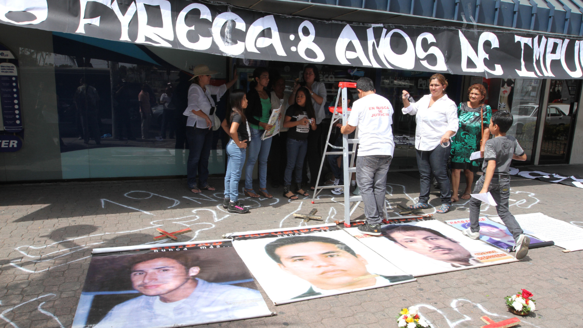 Los pedidos para que el caso no quede en la impunidad fueron constantes.