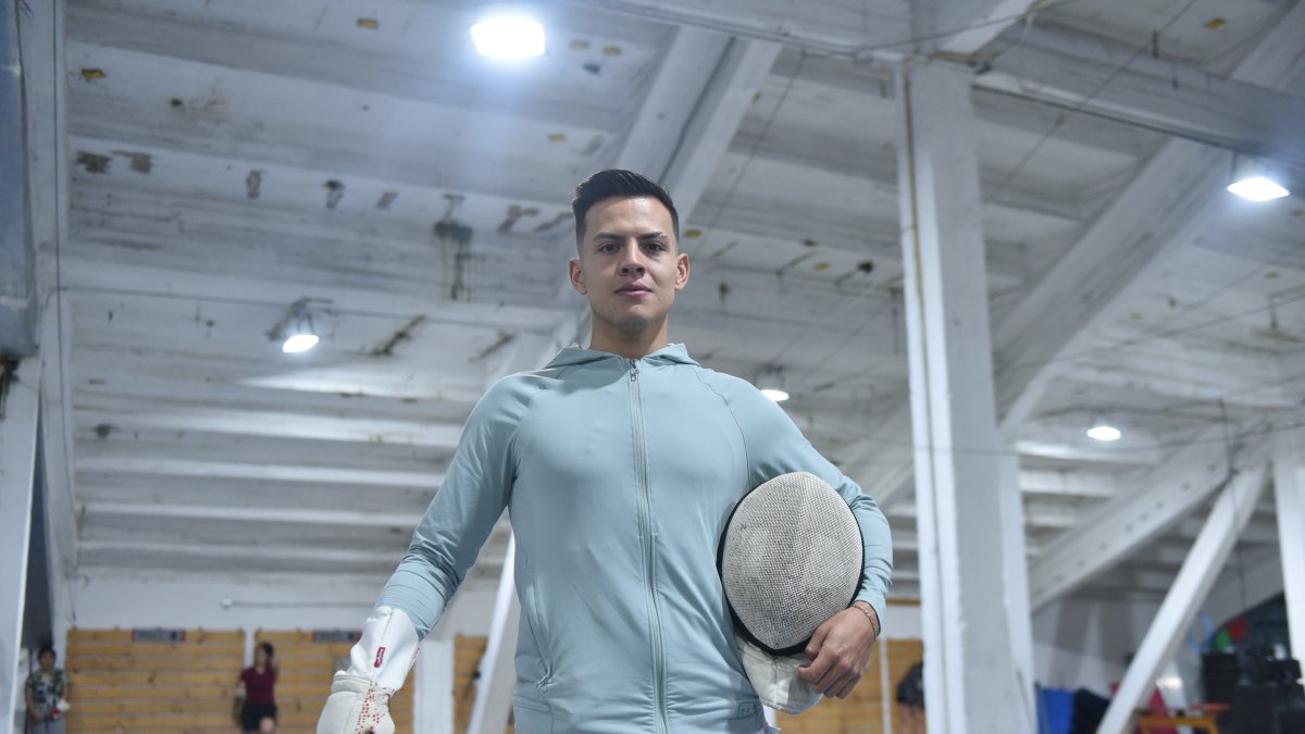 El tricolor federado por Concentración Deportiva de Pichincha entrena cuatro deportes al día. Equitación hace 3 veces por semana.