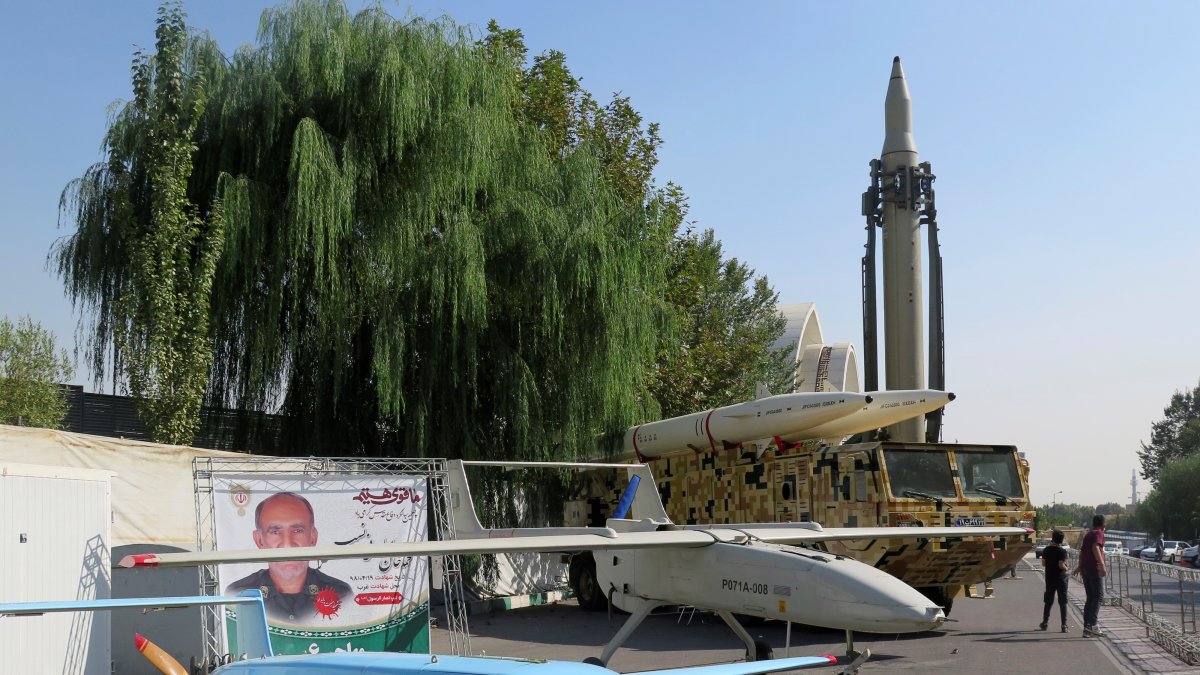 Algunos de los drones que se utilizan en los ataques contra poblaciones de Israel.