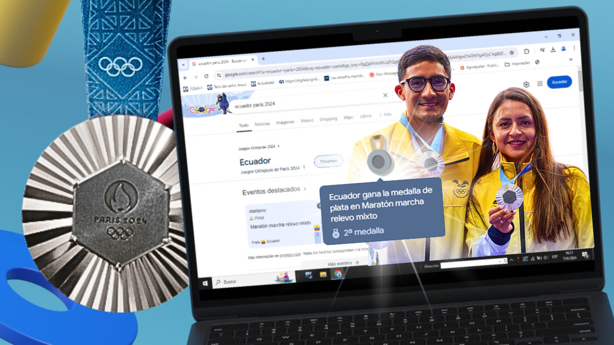 La plataforma hace visible el triunfo de los atletas ecuatorianos.