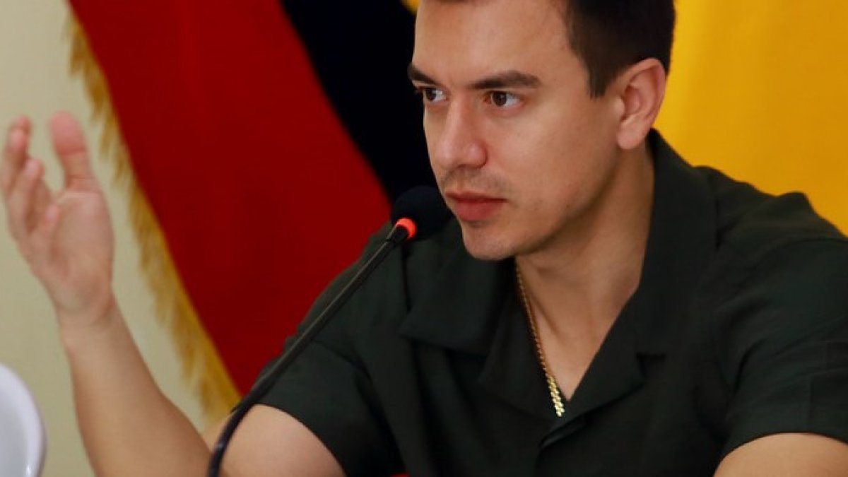 Marlon Pasquel denunció ante el TCE a Daniel Noboa por presunta infracción electoral, durante la consulta.