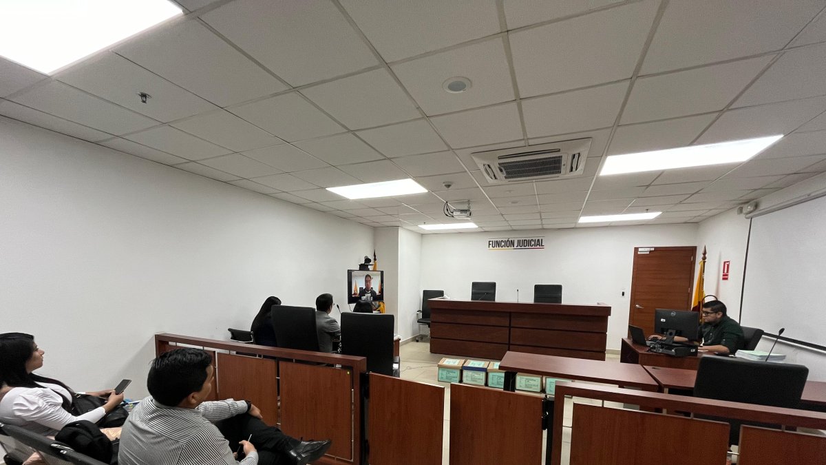 La audiencia de vinculación de instrucción fiscal por presunto lavado de dinero se realizó en Quito este miércoles 7 de agosto.