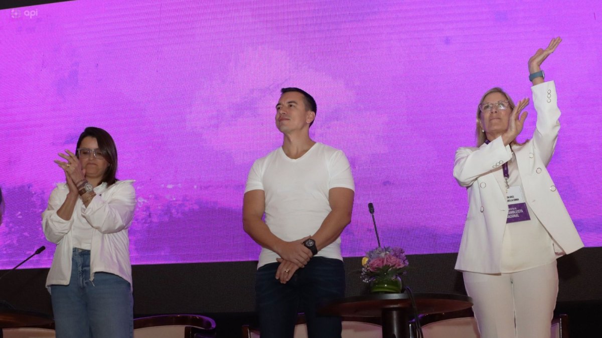Daniel Noboa y María José Pinto será el binomio presidencial con el que ADN participará en las elecciones 2025.