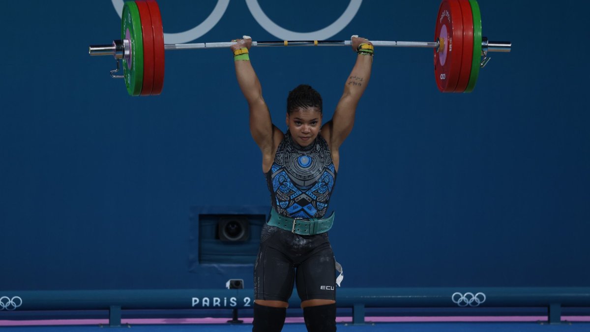 Angie Palacios dio la primera medalla de bronce para Ecuador en París 2024.