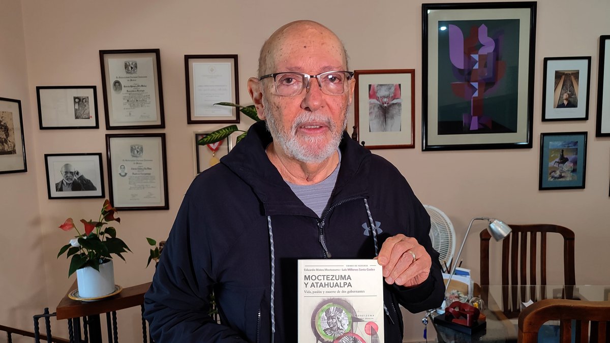 Ciudad de México. Eduardo Matos Moctezuma, arqueólogo y escritor.