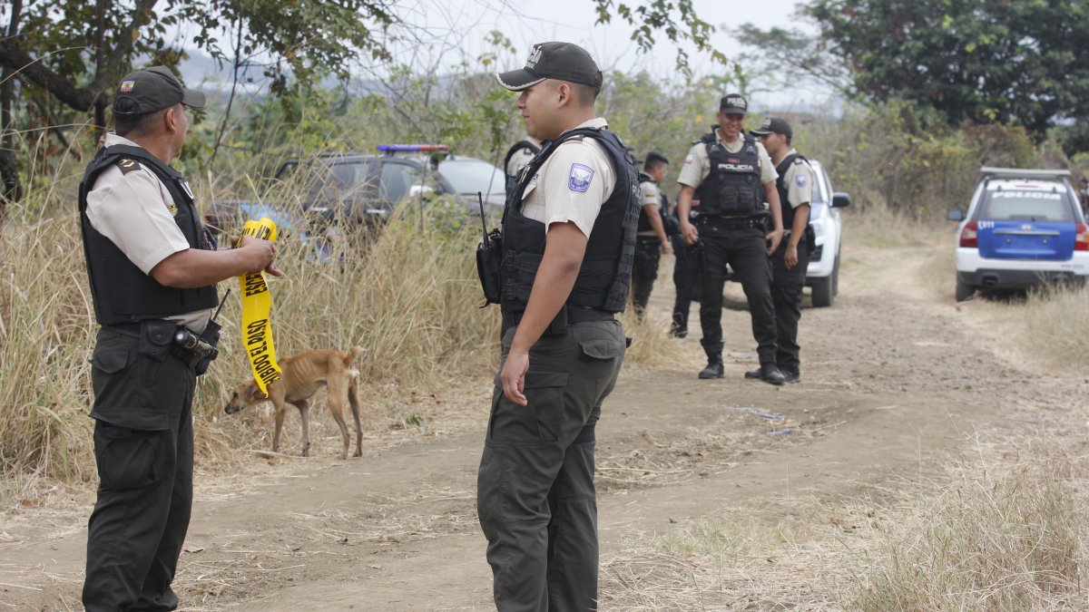 Escenario. Los cuerpos fueron descubiertos por trabajadores del área.