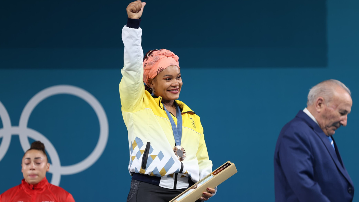 Neisi Dajomes logró bronce en París 2024.