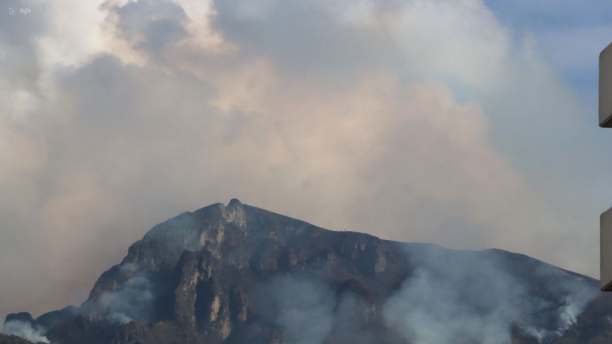 El incendio en las laderas del Pichincha se propagó desde el 7 de agosto de 2024.