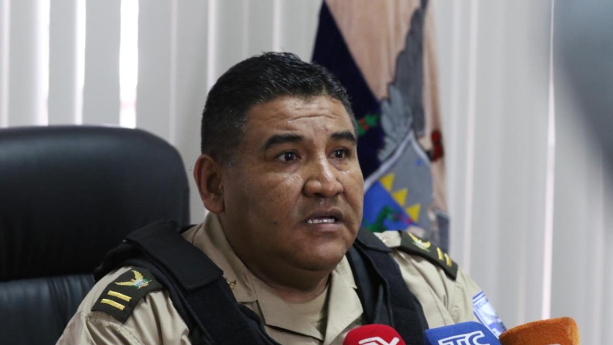 La Policía informó de los allanamientos en una rueda de prensa.