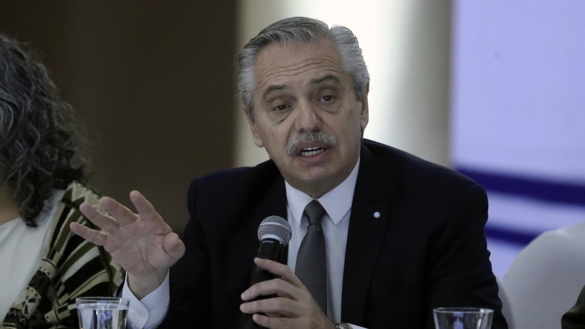 El expresidente de Argentina, Alberto Fernández.