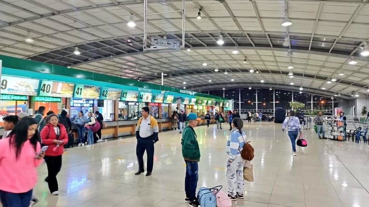 En las dos terminales se realizó un plan operativo que se inició la tarde del 8 de agosto.