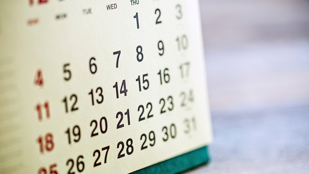 Referencial. No hay feriados nacionales hasta octubre.