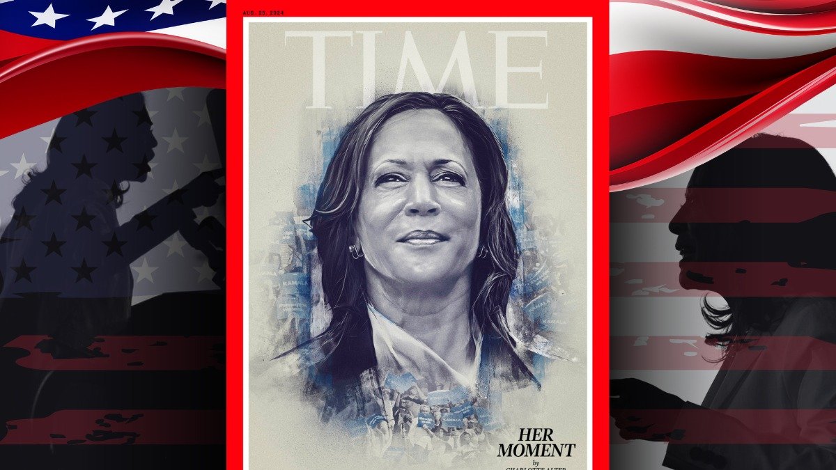 Fotografía tomada de la cuenta de la red social X de la revista Time que muestra la portada para su edición del 28 de agosto, en Nueva York (Estados Unidos).