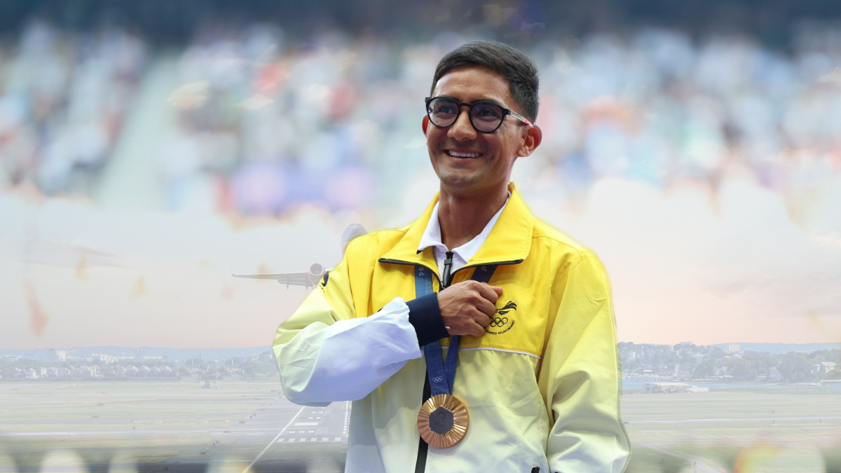 Daniel Pintado arribó esta tarde a Guayaquil.