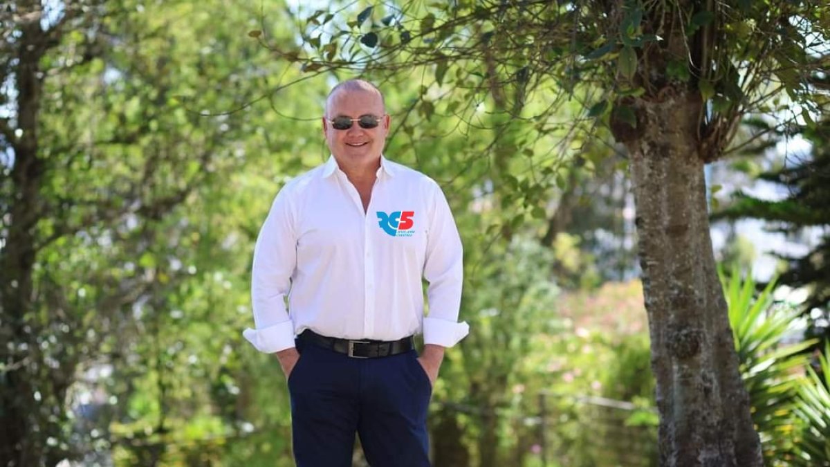 Diego Borja, candidato a la Vicepresidencia, por la RC.