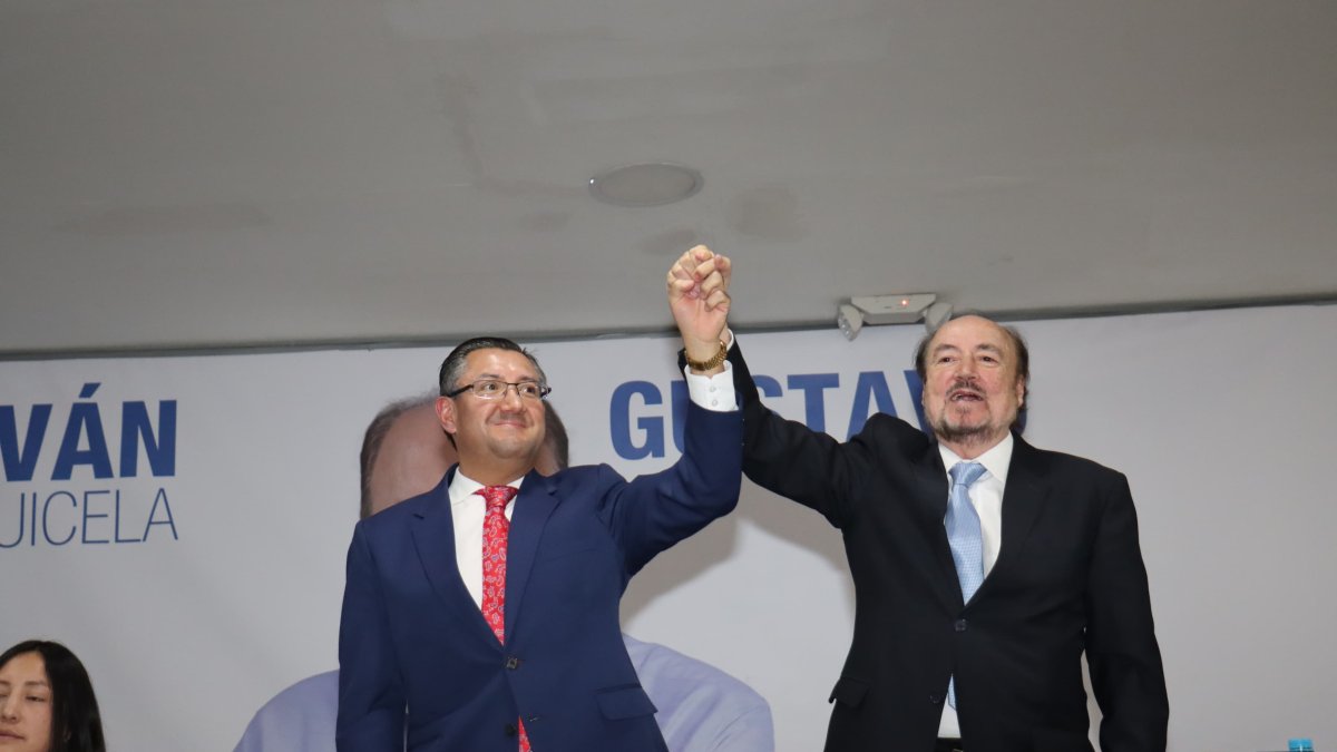 Iván Saquicela es el candidato presidencial de Democracia Sí, para las elecciones de 2025 en Ecuador.