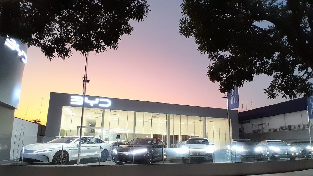 BYD es una reconocida marca de automóviles 100% eléctricos.
