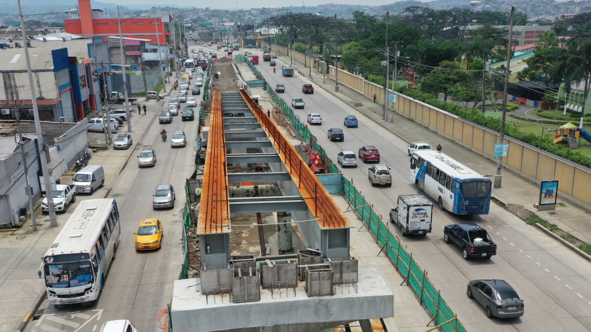 La construcción lleva ejecutándose meses. 
