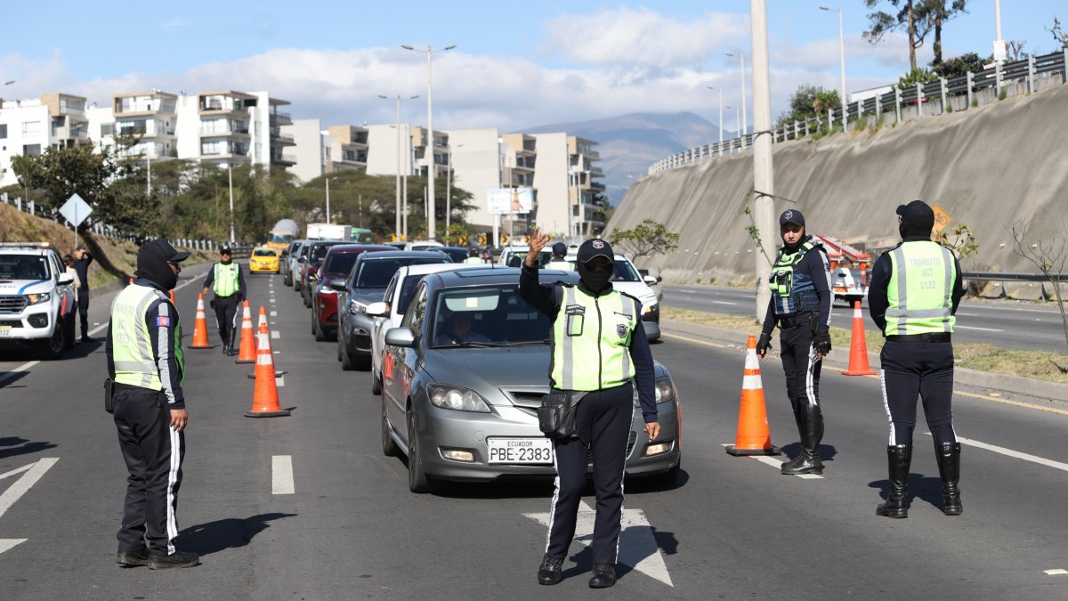 El 13 de agosto se realizó un control de velocidad en la Ruta Viva.