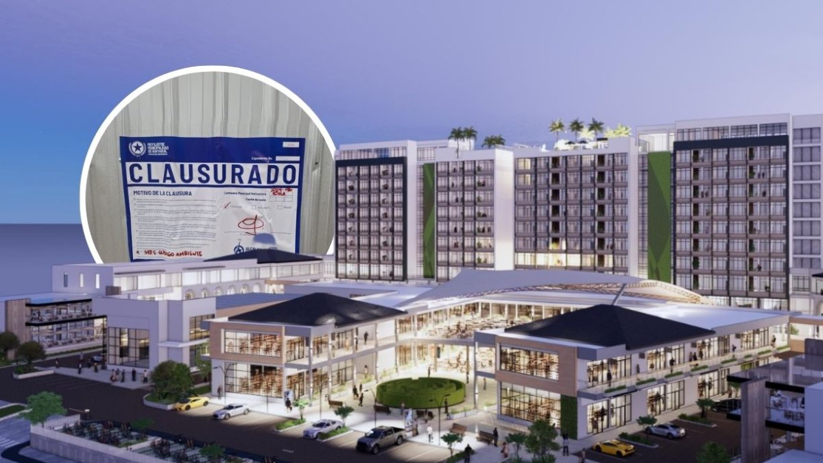 Trabajos. La obra fue paralizada por parte del Municipio de Guayaquil